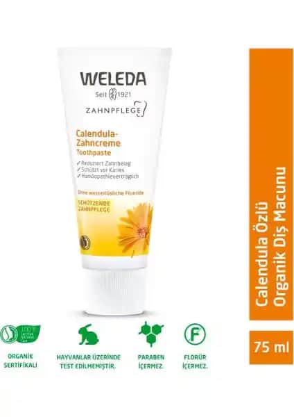Weleda Calendula Özlü Organik Diş Macunu Türkiye Üretimi Saç Bakımında Doğal Çözüm