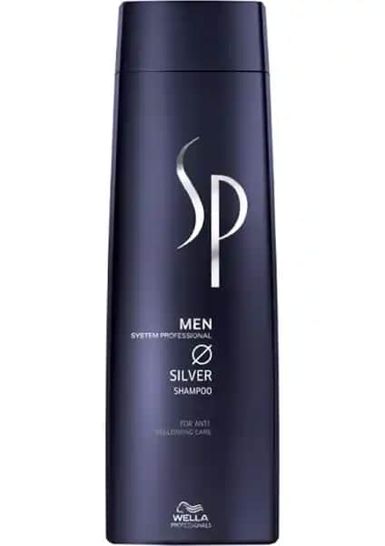 Wella Sp Men Silver Beyaz Saçlara Özel Şampuan ile Saçlarınızın Parlaklığını ve Renk Canlılığını Koruyun