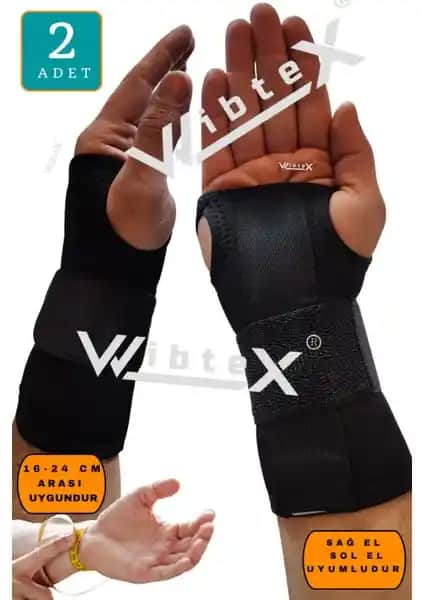 Wibtex El Bilek Ateli Sağ ve Sol El Uyumlu Stabilizasyon ve Konfor Sunan Destek Ürünü