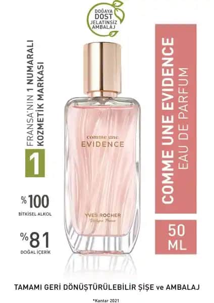 Yves Rocher Comme une Evidence Eau de Parfum: Doğallık ve Zarafetin Buluşması