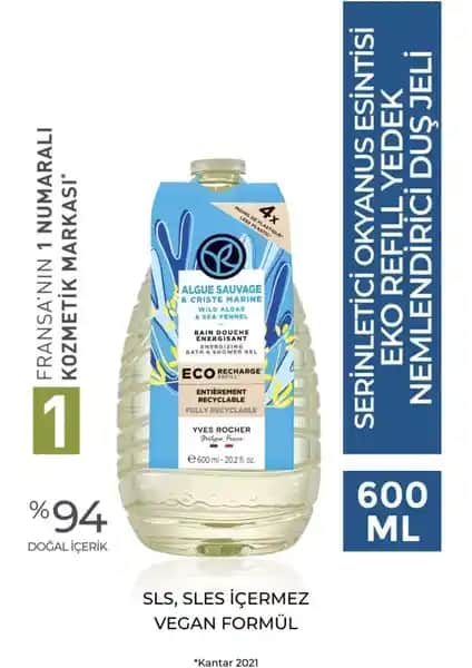 Yves Rocher Eko Refill Duş Jeli: Doğa ve Cilt Dostu Temizlik Çözümü