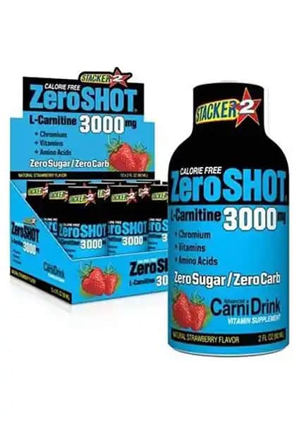 ZeroShot 60 ml 3000 mg L-Carnitine Enerji ve Performans Artırıcı Spor Takviyesi