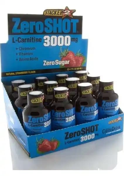 ZeroShot L-Carnitin 3000 Mg ile Yüksek Performans ve Yağ Yakımını Destekleyen Takviye