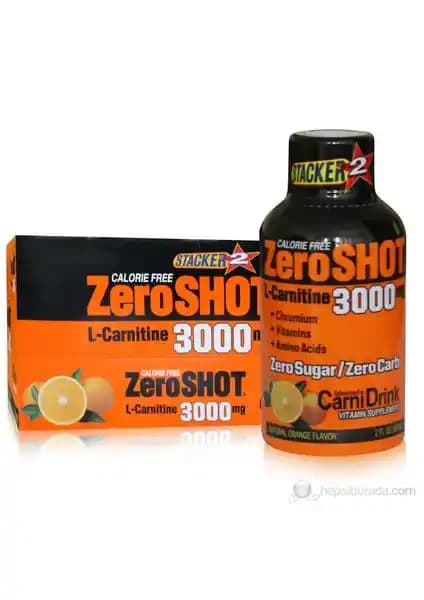 ZeroShot Stacker 2 L Carnitine 3000 ile Enerji ve Spor Performansını Yükseltin