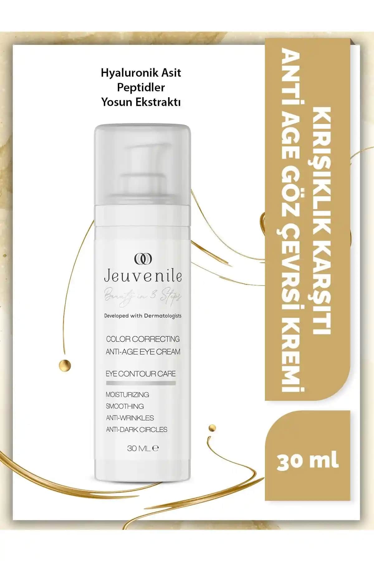 Anti-Aging Göz Çevresi Bakım Kremi - Kırışıklık ve Morluk Giderici