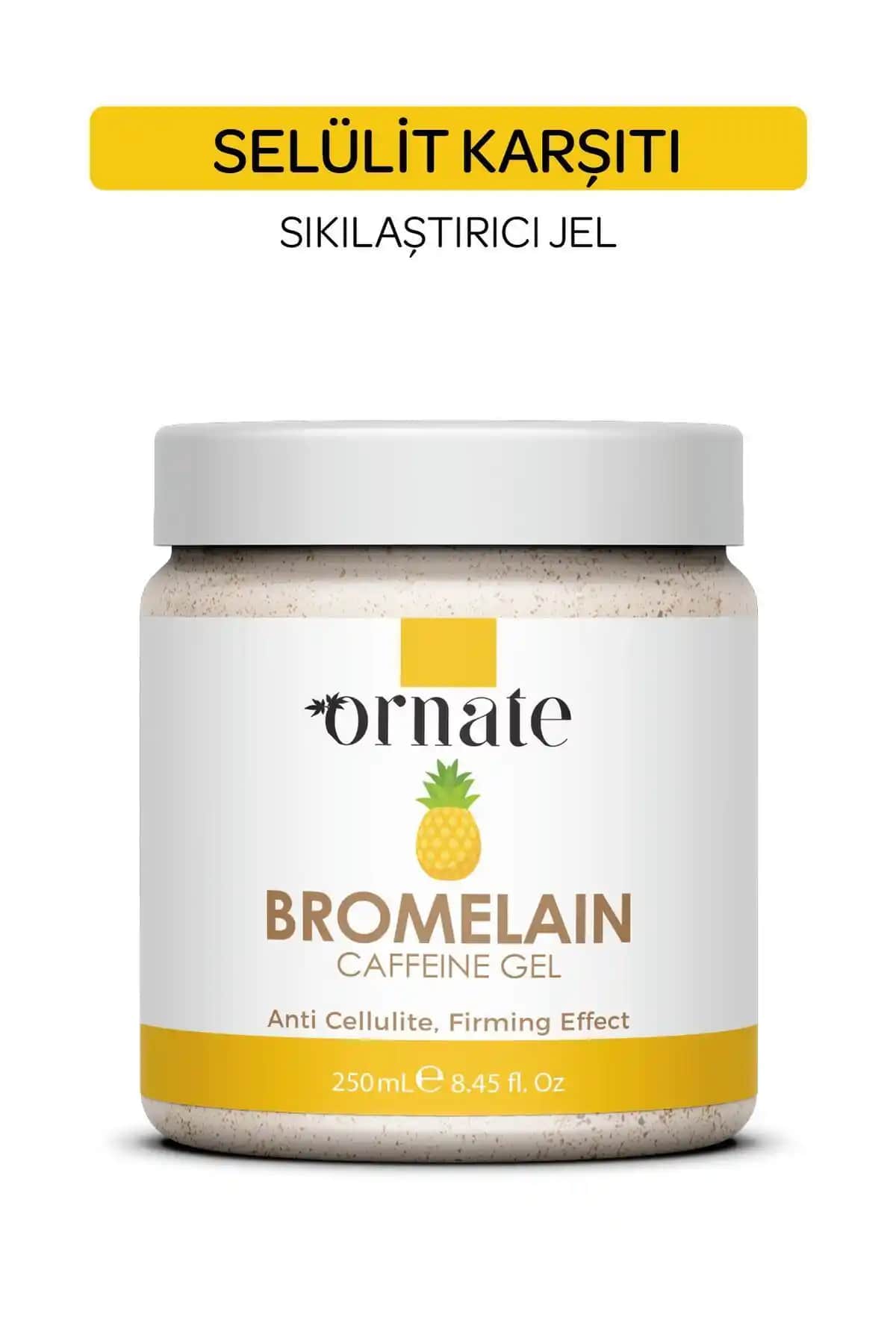 Bromelain Caffeine Jel: Selülit Giderici ve Sıkılaştırıcı Cilt Bakım Ürünü