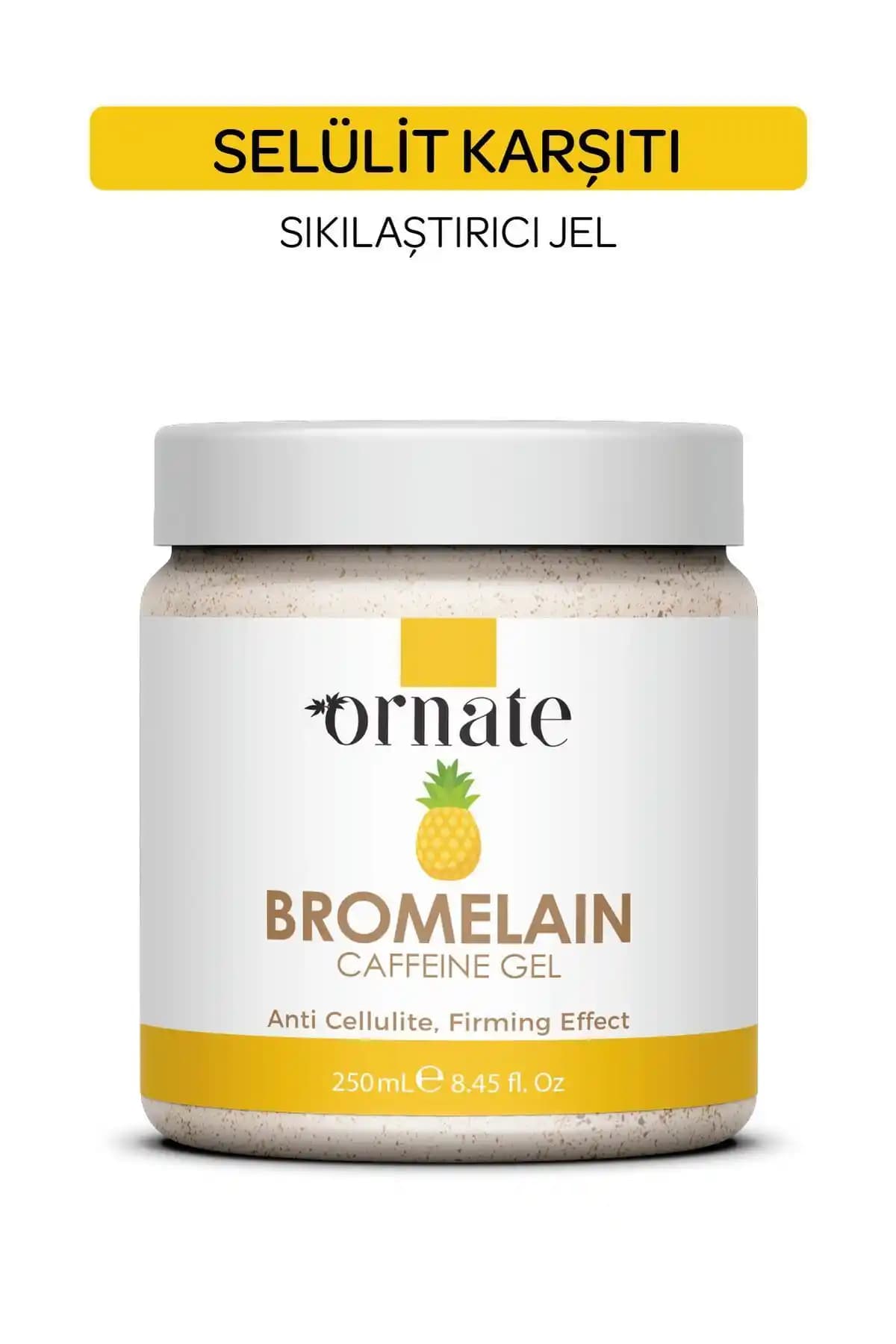 Bromelain Caffeine Jel: Selülit Giderici ve Sıkılaştırıcı Cilt Bakım Ürünü
