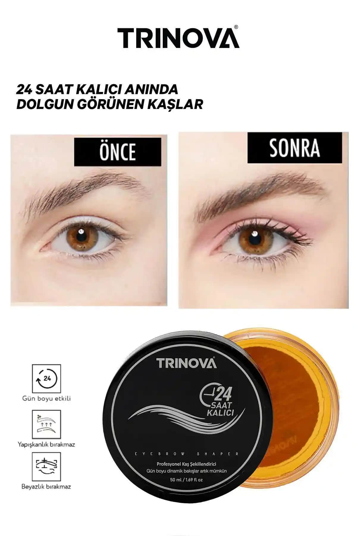 Kaş Sabitleyici & Şekillendirici Wax - Doğal Görünüm İçin İdeal Seçim