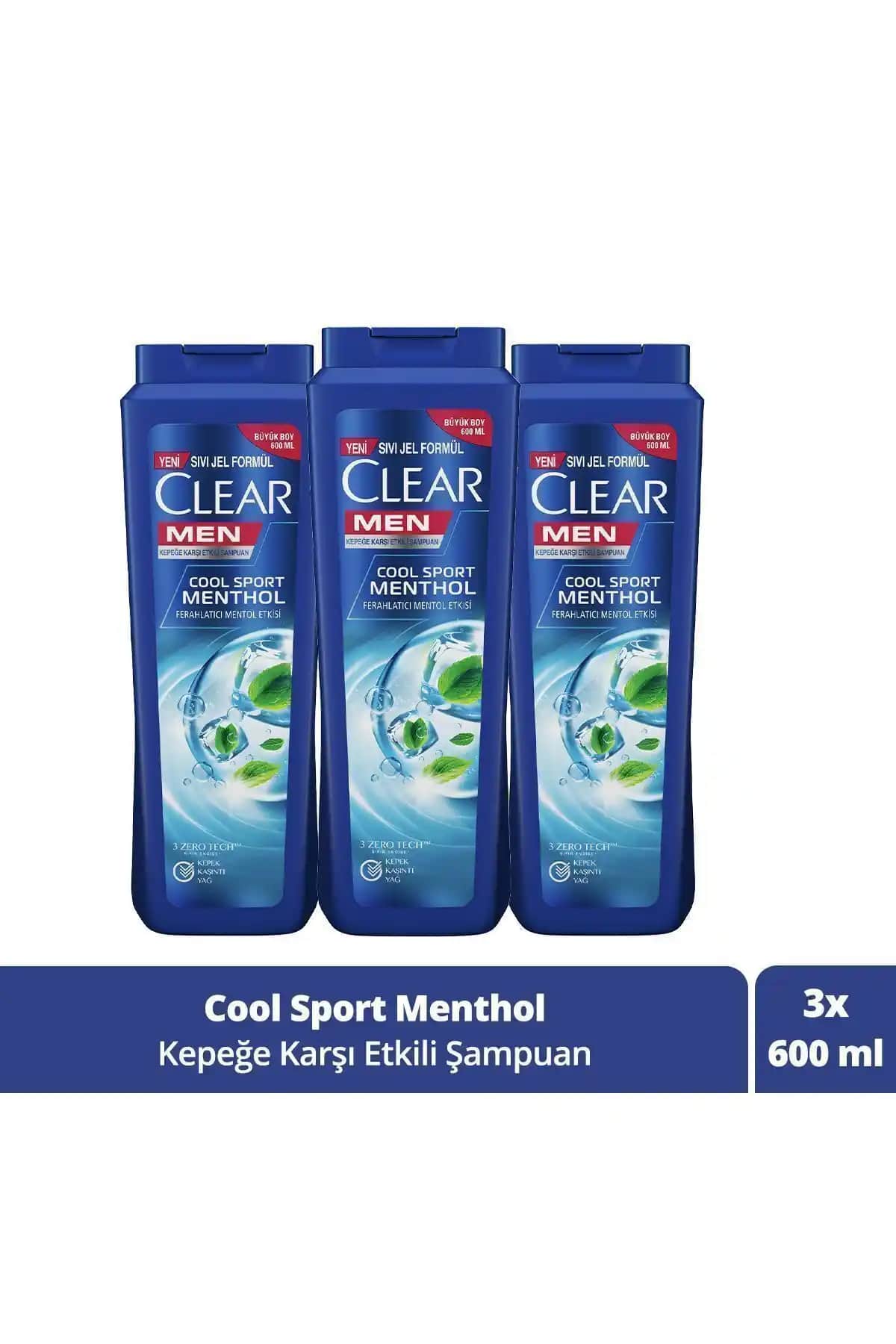 Men Kepeğe Karşı Etkili Şampuan - Ferahlatıcı Mentol