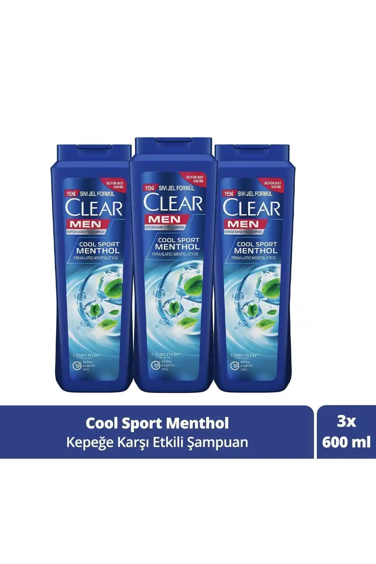 Men Kepeğe Karşı Etkili Şampuan - Ferahlatıcı Mentol