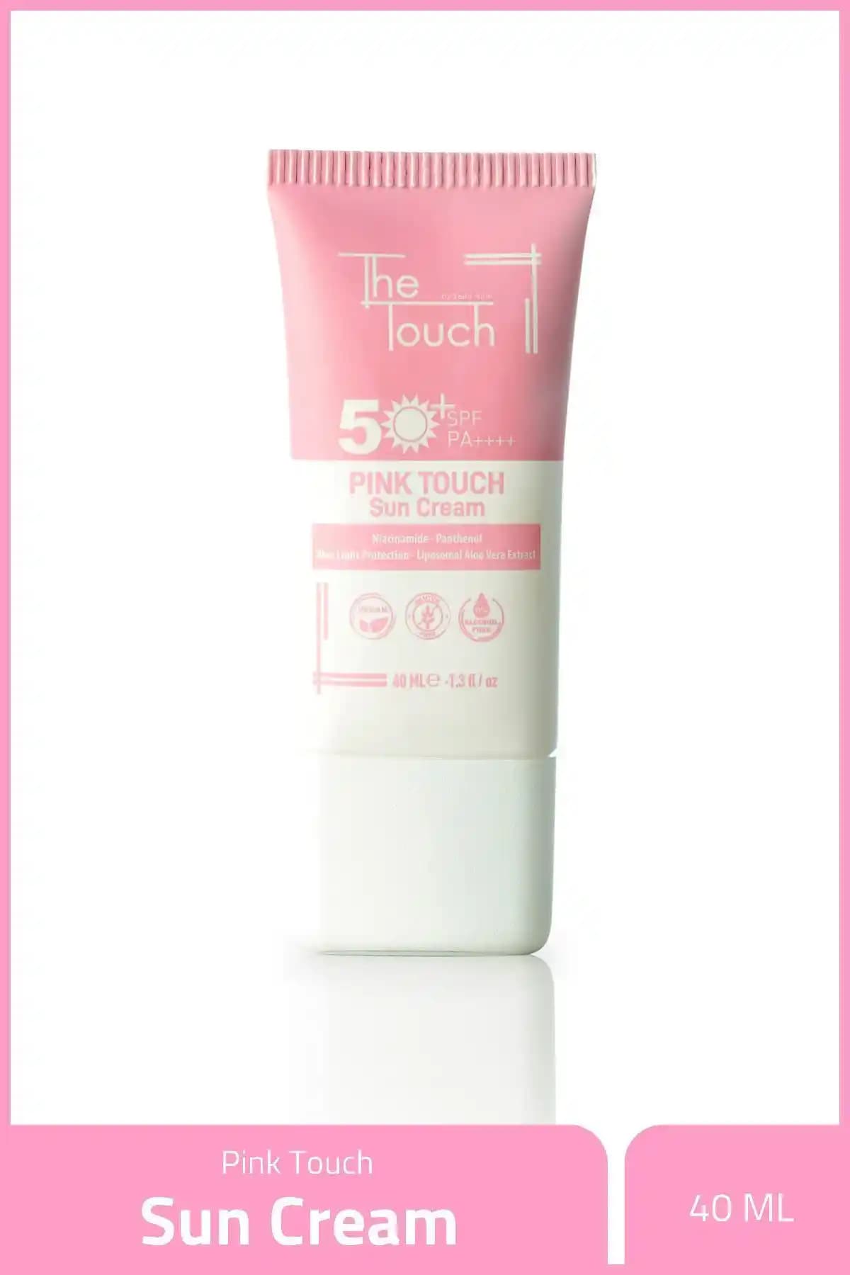 Pink Touch Güneş Kremi 50 SPF | Cilt Koruma ve Nemlendirme