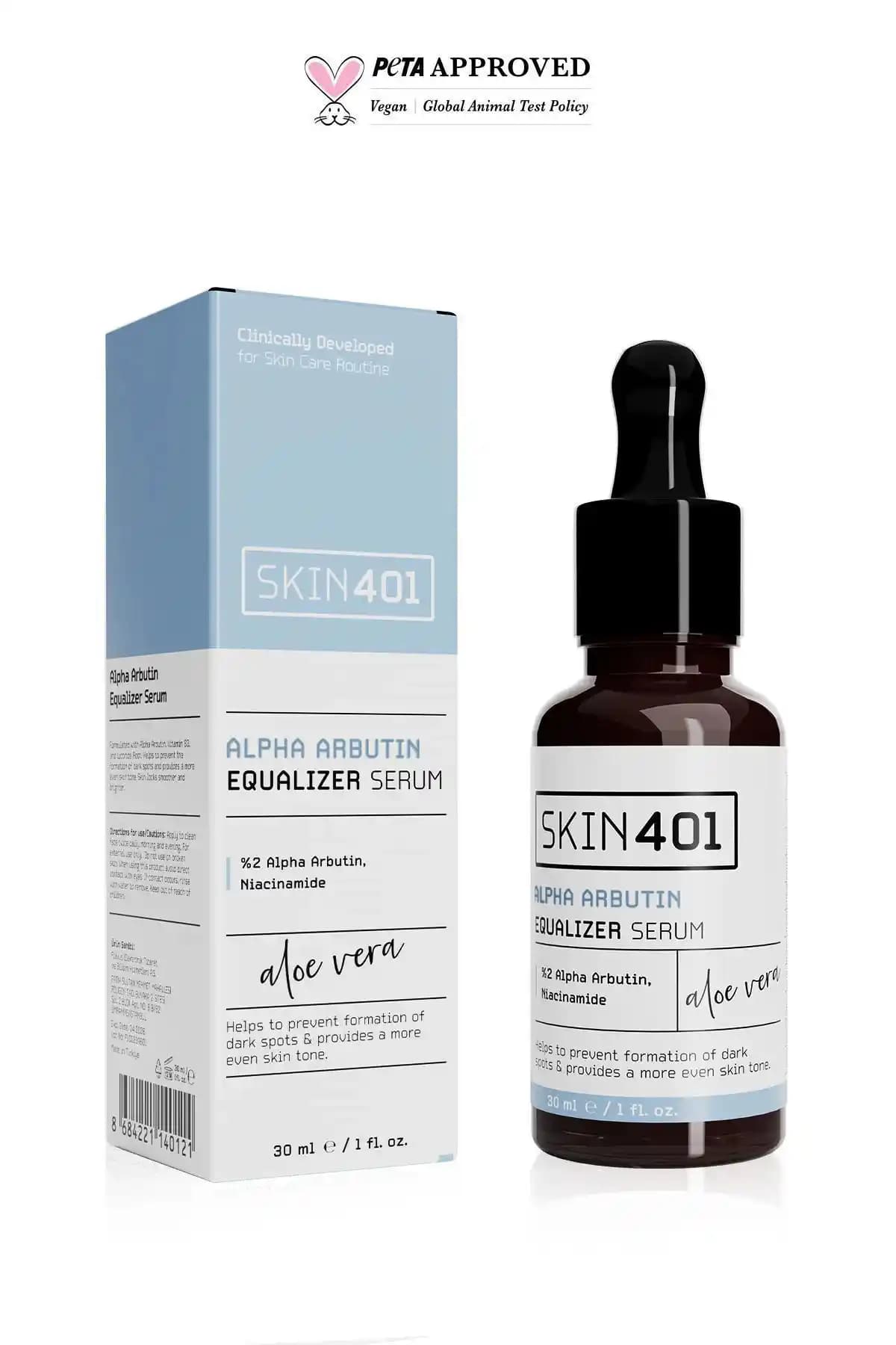 Skin401 Arbutin %2 Serum: Cilt Tonu Eşitleyici ve Leke Karşıtı