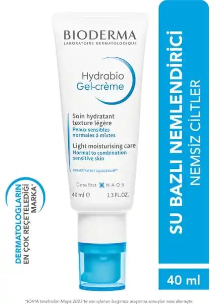 Bioderma Hydrabio Gel-Cream: Cildinizi Derinlemesine Nemlendiren Jeli Keşfedin