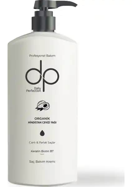DP Organik Hindistan Cevizi Yağı Saç Bakım Kremi ile Saçlarınıza Canlılık Katın