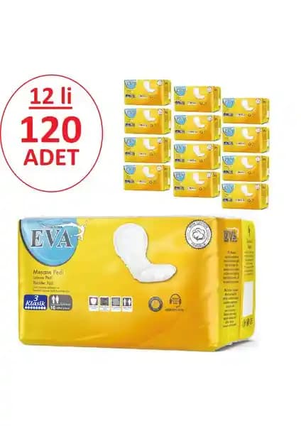 Eva Klasik Büyük Mesane Pedi: Konfor ve Yüksek Emme Kapasitesi