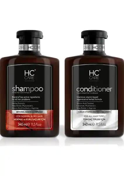HC Care Şampuan ve Saç Kremi 2’li Set ile Görünümünüzü Yenileyin