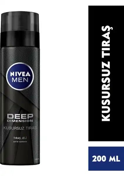 NIVEA Men Deep Dimension Tıraş Jeli: Kullanıcı Deneyimi ve Ürün İncelemesi