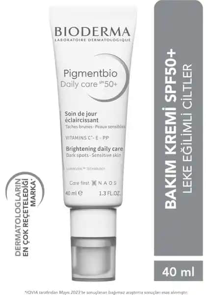 Pigmentbio Daily Care SPF50: İleri Düzey Güneş Koruyucu ve Cilt Gentler
