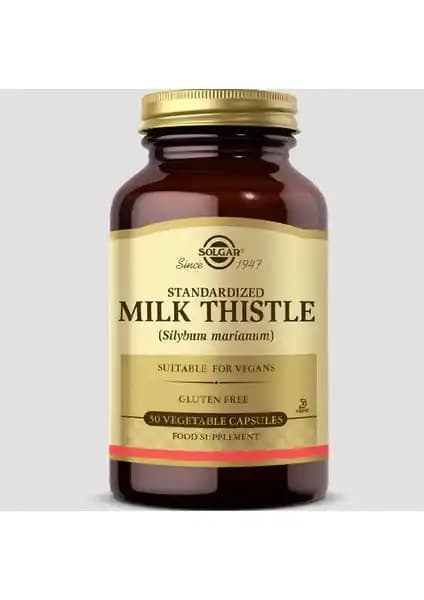Solgar Milk Thistle 50 Kapsül ile Karaciğerinizin Sağlığını Koruyun ve Destekleyin