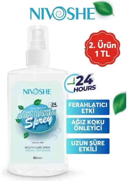Ağız Kokusu İçin Nivoshe ve Prokudent Sprey Karşılaştırması