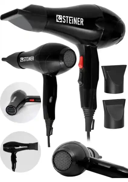 Steiner Alman 3800 Watt ve Schatz Turbo 3500 Profesyonel Fön Makinesi Karşılaştırması