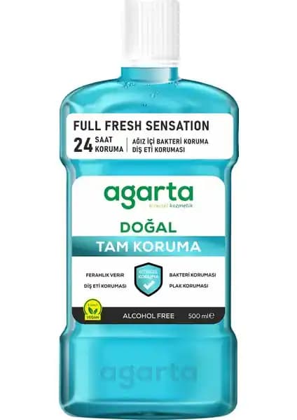 Agarta Ağız Bakım Suyu: Doğal İçeriklerle Güçlendirilmiş Ferahlatıcı Koruma