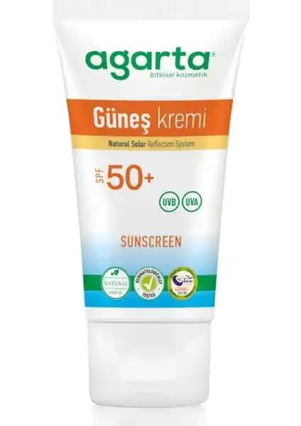 Agarta Doğal Güneş Kremi 50 Faktör: Doğal İçerikli Yüksek Koruma Sağlayan Güneş Koruyucu