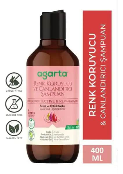 Agarta Doğal Renk Koruyucu ve Canlandırıcı Şampuan: Saç Sağlığını Koruyan Doğal Bakım Ürünü