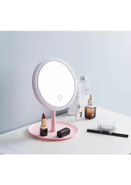 Agora Dokunmatik LED Işıklı Makyaj Aynası: Modern ve Fonksiyonel Tasarım ile Makyaj Deneyimini Geliştirin