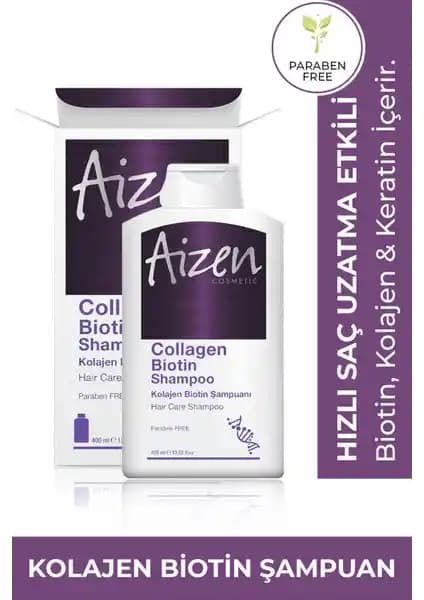 Aizen Collagen Keratin Şampuanı: Saçlara Güç ve Doğal Parlaklık Kazandıran Bakım Ürünü
