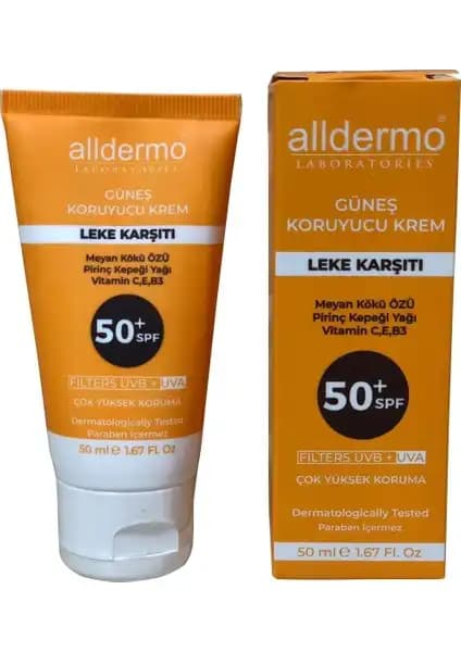 Alldermo Biosafir SPF 50+ Güneş Kremi: Leke Karşıtı ve Cilt Koruyucu Özellikleri