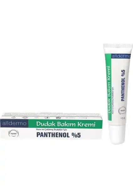 Alldermo Pantenol Dudak Kremi: Nemlendirme ve Yenileme İçin Güvenilir Bir Dudak Bakım Ürünü