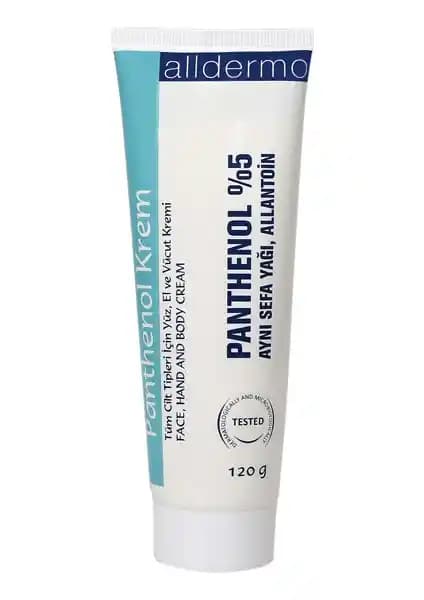 Alldermo Panthenol Krem 120g: Hassas ve kuru ciltler için güvenilir nemlendirici çözüm