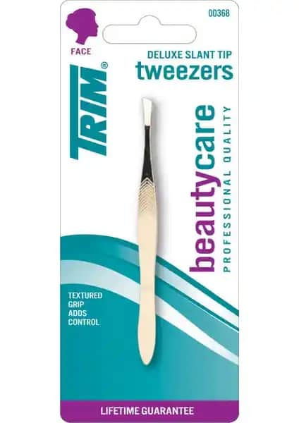 Altın Kaplama Eğik Uçlu Cımbız ile Hassas ve Pratik Yüz Tüy Alma Çözümü