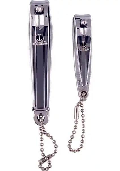 Anchor Siyah El ve Ayak Tırnak Makası Seti: Şık ve Dayanıklı Bakım Aracı