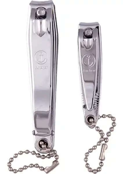 Anchor Tırnak Makası 2’li Set: Dayanıklı ve Ergonomik Tırnak Bakım Çözümü