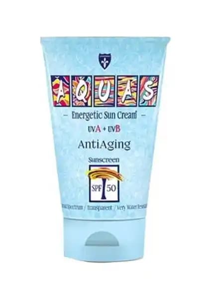 Aquas Anti Aging Güneş Kremi SPF50 ile Güçlü Koruma ve Cilt Yenilenmesi