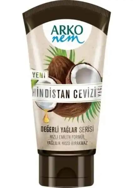 Arko Hindistan Cevizi Yağlı Krem: Doğal ve Etkili Nemlendirme Çözümü