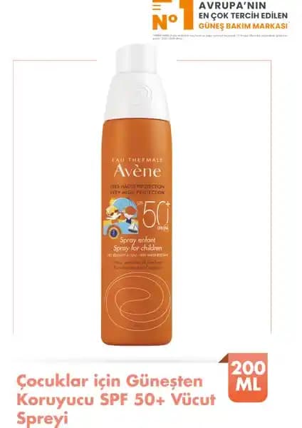Avene Çocuk Güneş Koruma Spreyi SPF 50: Güvenli ve Pratik Güneş Koruma Ürünü