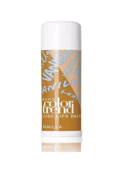 Avon Color Trend Lush Dudak Balmı Vanilya Kokusu ve SPF15 ile Nemlendirici Koruma