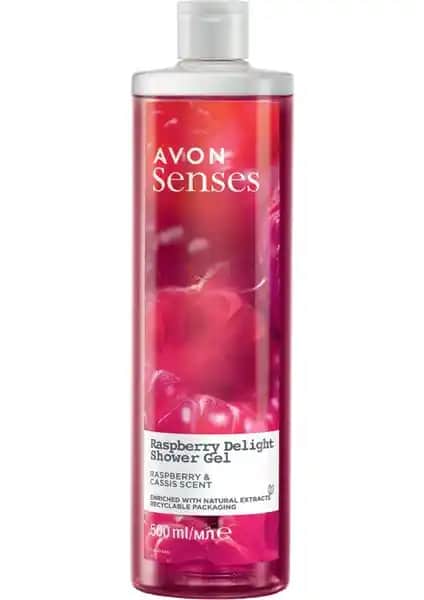 Avon Senses Böğürtlen Keyfi Duş Jeli: Doğal Kokular ve Yüksek Doku ile Temizlik Deneyimi