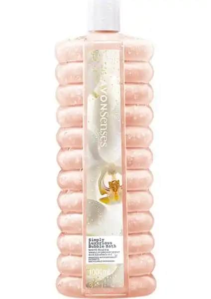 Avon Simply Luxurious Beyaz Şeftali ve Vanilya Orkide Kokulu Banyo Köpüğü Ürün İncelemesi