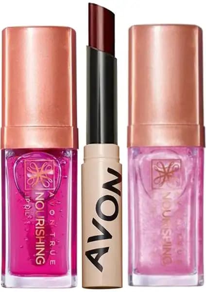 Avon True Dudak Bakım Paketi: Nemlendirici ve Parlak Dudaklar İçin Uygun