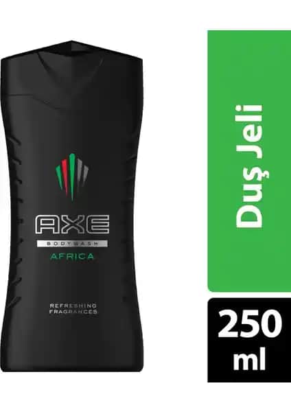Axe Duş Jeli Africa 250 ml Erkekler İçin Ferahlatıcı ve Enerjik Bakım Ürünü