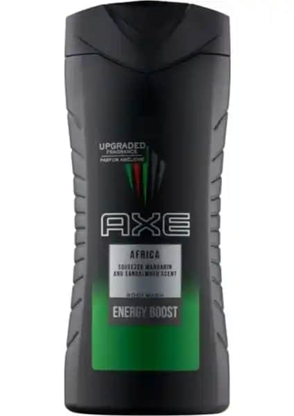 Axe Erkekler İçin Duş Jeli Africa 250 ml: Kalıcı Koku ve Cilt Dostu Erkek Bakımı