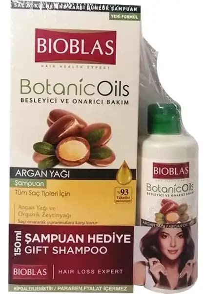 Bioblas Argan Yağlı Şampuan: Saç Dökülmesine ve Yıpranmış Saçlara Doğal Çözüm