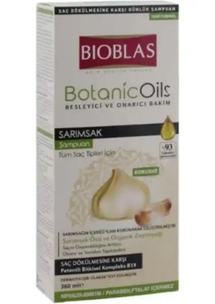 Bioblas Botanicoils Sarımsak Şampuanı: Doğal ve Güçlendirici Saç Bakım Ürünü