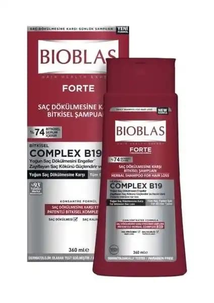 Bioblas Forte Şampuan ile Saç Dökülmesine Karşı Doğal ve Güçlendirici Çözüm