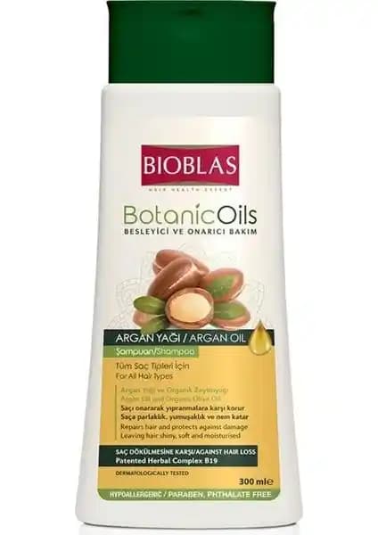 Bioblas Şampuan Botanic Oils Argan Yağı: Saç Onarımı ve Güçlendirme İçin Doğal Çözüm