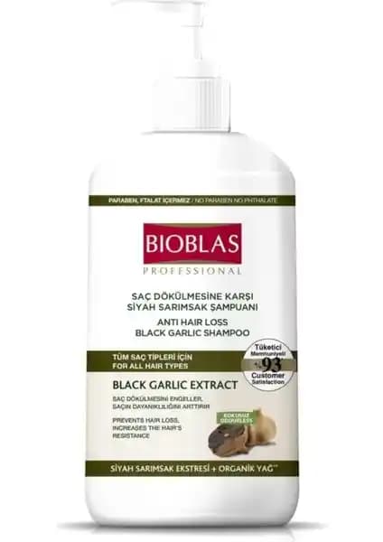 Bioblas Siyah Kara Sarımsak Şampuanı ile Saçlarınızda Doğal ve Güçlü Bir Bakım Deneyimi